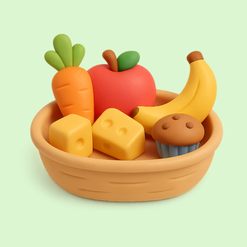 Clay Style Illustrations - 3D pastel save symbol for UI design